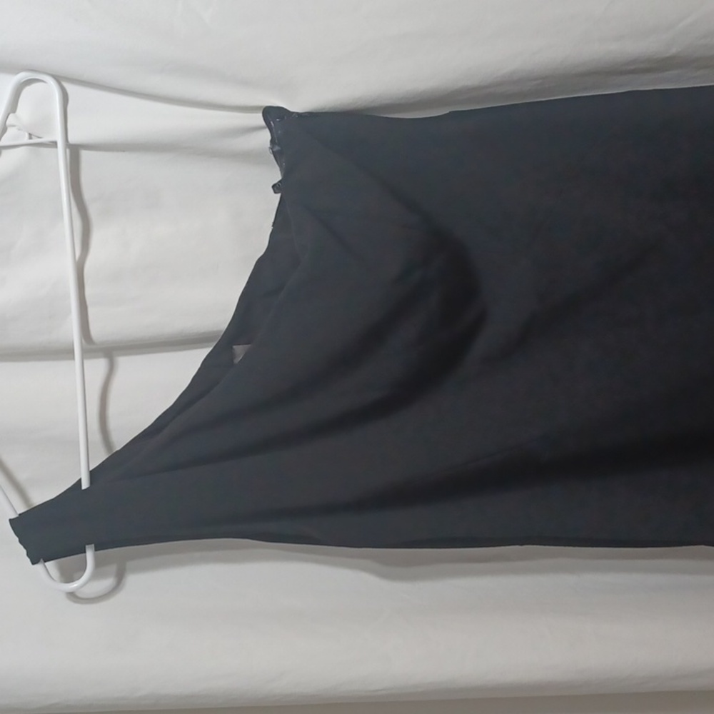 Vince Camuto Black One Shoulder Dress